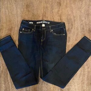 Mossimo skinny jeans - dark wash